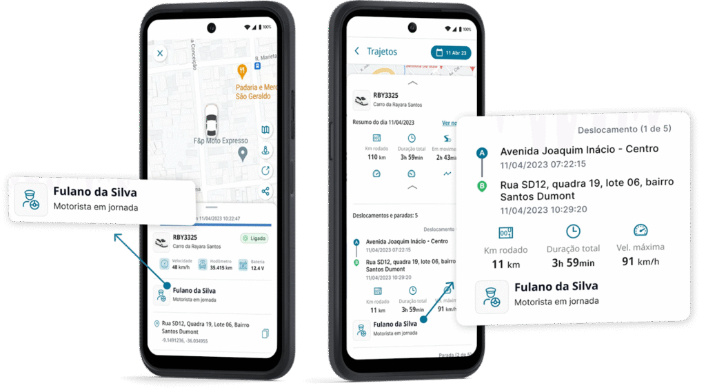 aplicativo para rastrear carros GConnnect